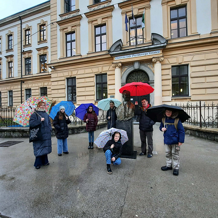 Ledinski parlamentarci na 36. Območnem otroškem parlamentu
