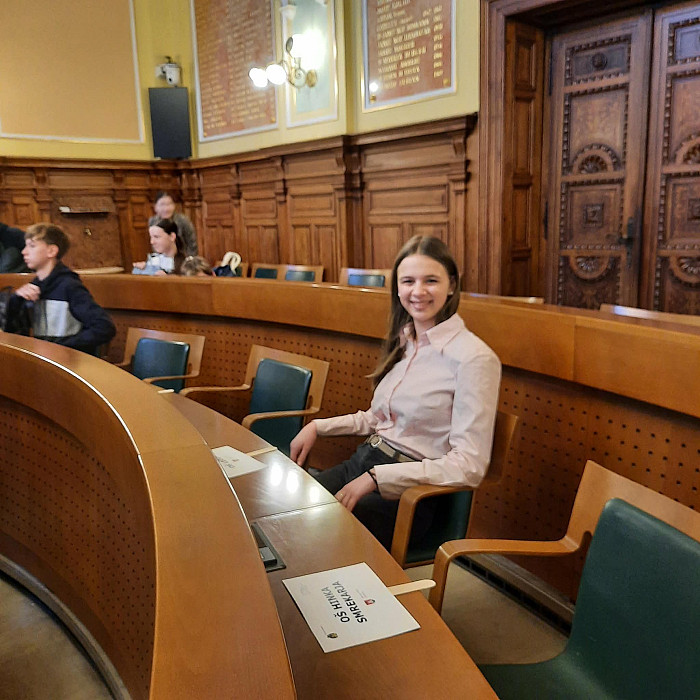 Ledinska parlamentarka Emma Faganel na 36. MOP-u