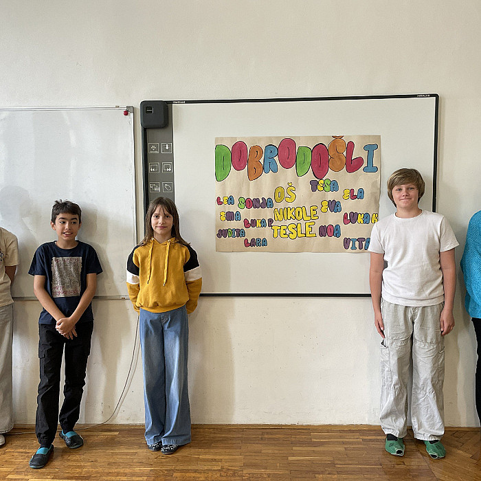 Obisk zagrebških učencev v okviru projekta Erasmus+