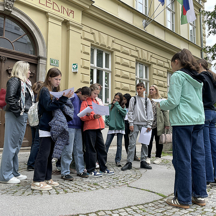Obisk zagrebških učencev v okviru projekta Erasmus+